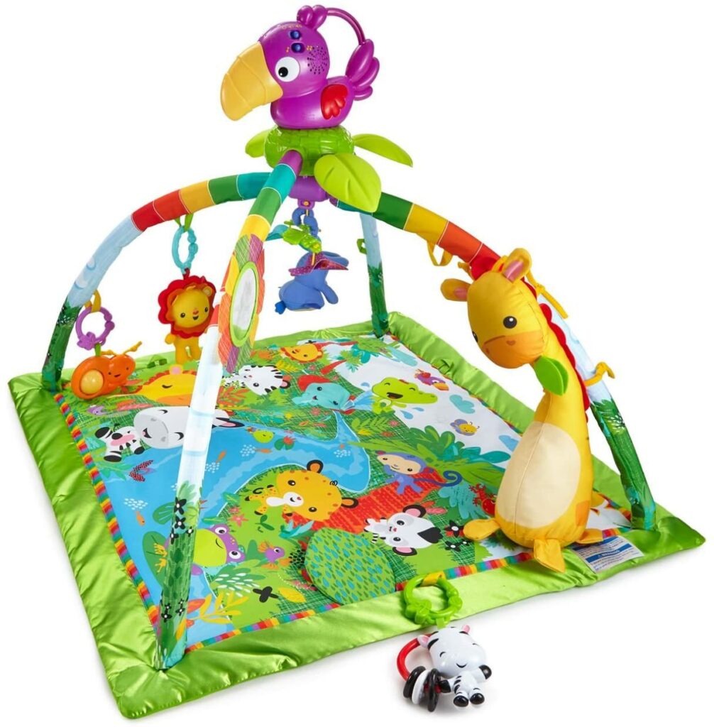 Die beste Spieldecke: Rainforest von Fisher-Price (DFP08)